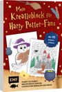 : Mein zauberhafter Kreativblock für Harry Potter-Fans - Mit 40 Motiven zum Aus- und Weitermalen, Buch