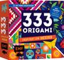 Text: "333 Origami", "Inspiration Mexiko", "Mit Video-Anleitungen", "Das Original Mit 333 Papieren & Anleitungen".  
Bunte Muster und Origami-Designs.