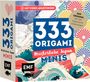 333 ORIGAMI, musterliebe Japan, MINIS, MIT VIDEO-ANLEITUNGEN. Buntes Muster mit floralen und wellenartigen Elementen.