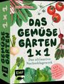"Das Gemüse Garten 1x1. Das ultimative Nachschlagewerk. 222 Fragen & Antworten." Illustration von Gemüse.
