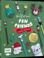 Elham Ghasemi: Amigurumi Pen Friends - Colorful Christmas, Buch