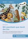 Alexandra Fink: Mit Leserätseln quer durch den Zoo, Buch