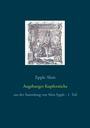 Epple Alois: Augsburger Kupferstiche, Buch