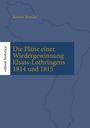 Robert Brendel: Die Pläne einer Wiedergewinnung Elsass-Lothringens 1814 und 1815, Buch