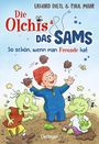 "Die Olchis & Das Sams: So schön, wenn man Freunde hat." Kinder in einer fröhlichen Matschszene mit kleinen Monstern.
