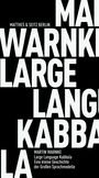 Martin Warnke: Large Language Kabbala, Buch