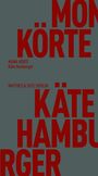 Mona Körte: Käte Hamburger, Buch