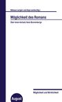 : Möglichkeit des Romans, Buch
