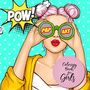 Monsoon Publishing: Pop Art Coloring Book for Girls, Buch