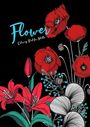 Monsoon Publishing: Flowers Coloring Book for Adults, Buch