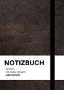 Notizbuch A4 liniert schwarz: Notizbuch A4 liniert schwarz - 100 Seiten Soft Cover - FSC Papier, Buch