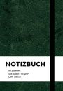 Notizbuch A5: Notizbuch A5 punktiert grün - 100 Seiten 90g/m² - Soft Cover - FSC Papier, Buch