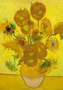 Notizbuch A4: Notizbuch A4 blanko - Softcover Motiv Sonnenblumen Vincent van Gogh - 100 Seiten - FSC Papier, Buch