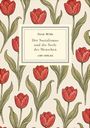 „Oscar Wilde: Der Sozialismus und die Seele des Menschen – LIWI VERLAG.“ Hintergrund: Rote Tulpen, grüne Blätter.