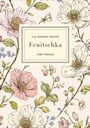 Text: "Lou Andreas-Salomé. Fenitschka. LIWI VERLAG." Illustration: zarte Blumen in Pastelltönen auf hellem Hintergrund.