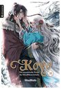 „Koyo: Die exzentrische Ärztin des Mondblumenreichs“, Bd. 10, Tohru Himuka. Zwei Figuren in Winterkleidung, romantische Szene.