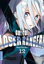 „GO! GO! LOSER RANGER! Negi Haruba 12“. Anime-Illustration einer Figur mit blauem Haar und intensiven Augen.