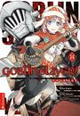 „Goblin Slayer!“, Jahr Eins, Band 14. Illustration eines Ritters und einer Person mit Mandoline in mittelalterlicher Kleidung.
