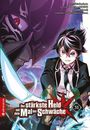 „Der stärkste Held mit dem Mal der Schwäche“, ein Manga-Cover mit kämpfendem Jungen, großem Schwert und mystischem Wesen.