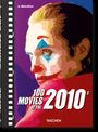 Titel: "100 Movies of the 2010s". Illustration: Porträt einer Person mit clownartigem Make-up.