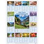 "Jeder Tag ist ein Geschenk von dir", 2027 Kalender mit Monatsbildern: Natur, Landschaften, und thematische Illustrationen.