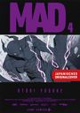 MAD 4. JAPANISCHES ORIGINALCOVER. OTORI YUSUKE. Illustration eines schwarzen, gehörnten Wesens mit Blitzen.