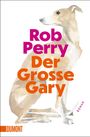 „Rob Perry Der Grosse Gary“, DUMONT. Illustration eines sitzenden Hundes, seitlich dargestellt.