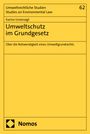 Karina Unverzagt: Umweltschutz im Grundgesetz, Buch