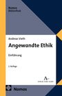 Nomos Bibliothek, Andreas Vieth, Angewandte Ethik, Einführung, 2. Auflage, Verlag Karl Alber. Graues, blaues und gelbes Design.