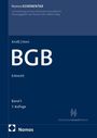 Nomos Kommentar, BGB Erbrecht, Band 5, 7. Auflage. Blaues Cover, Logo des Deutschen Anwaltvereins unten rechts.