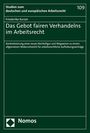 Friederike Kurzer: Das Gebot fairen Verhandelns im Arbeitsrecht, Buch