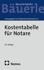 : Kostentabelle für Notare, Buch