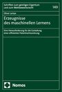 Oliver Lampe: Erzeugnisse des maschinellen Lernens, Buch