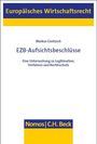 Markus Gentzsch: EZB-Aufsichtsbeschlüsse, Buch