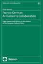 Sören Sommer: Franco-German Armaments Collaboration, Buch