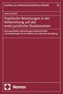 Jessica Hamed: Psychische Belastungen in der Vorbereitung auf das erste juristische Staatsexamen, Buch