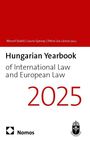 : Hungarian Yearbook of International Law and European Law 2025 (13), Buch