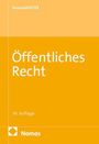 Text: "Öffentliches Recht", "35. Auflage", "NomosGESETZE", "Nomos".  
Gestaltung: Gelbes, minimalistisches Buchcover.