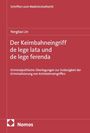 Titel: Der Keimbahneingriff de lege lata und de lege ferenda. Autor: Yongtao Lin. Rotes Buchcover mit Nomos-Logo.