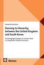 Text: Elizabeth Rauchholz - Dancing to Hierarchy between the United Kingdom and South Korea. Unten links Nomos-Logo.