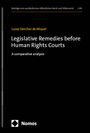 Lucas Sánchez de Miquel: Legislative Remedies before Human Rights Courts, Buch