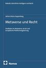 "Robotik, Künstliche Intelligenz und Recht", "Adrian Kleine-Kappenberg", "Metaverse und Recht", "Straf...regulierung", Nomos-Logo.