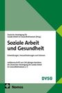 "Deutsche Vereinigung für Soziale Arbeit im Gesundheitswesen [Hrsg.] Soziale Arbeit und Gesundheit. DVSG. Logo unten links."
