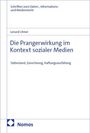 Buchtitel: „Die Prangerwirkung im Kontext sozialer Medien“. Autor: Lenard Ulmer. Verlag: Nomos. Schlichtes Coverdesign.