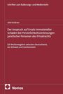 Buchtitel: "Der Anspruch auf Ersatz immaterieller Schäden bei Persönlichkeitsverletzungen..." Autor: Emil Knörzer.