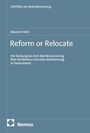 „Reform or Relocate“ von Maurice Hühn. Nutzung des Part 26A-Restructuring Plans. Nomos-Logo unten links.