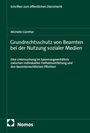 "Grundrechtsschutz von Beamten bei der Nutzung sozialer Medien" steht auf einem grünen Buchcover, unten das Nomos-Logo.