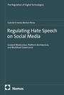 "Regulating Hate Speech on Social Media" von Gabriel Ernesto Melian Pérez. Logo von Nomos unten links.