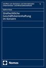 Kathrin Klose: Strafrechtliche Geschäftsherrenhaftung im Konzern, Buch