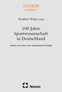 : 100 Jahre Sportwissenschaft in Deutschland, Buch